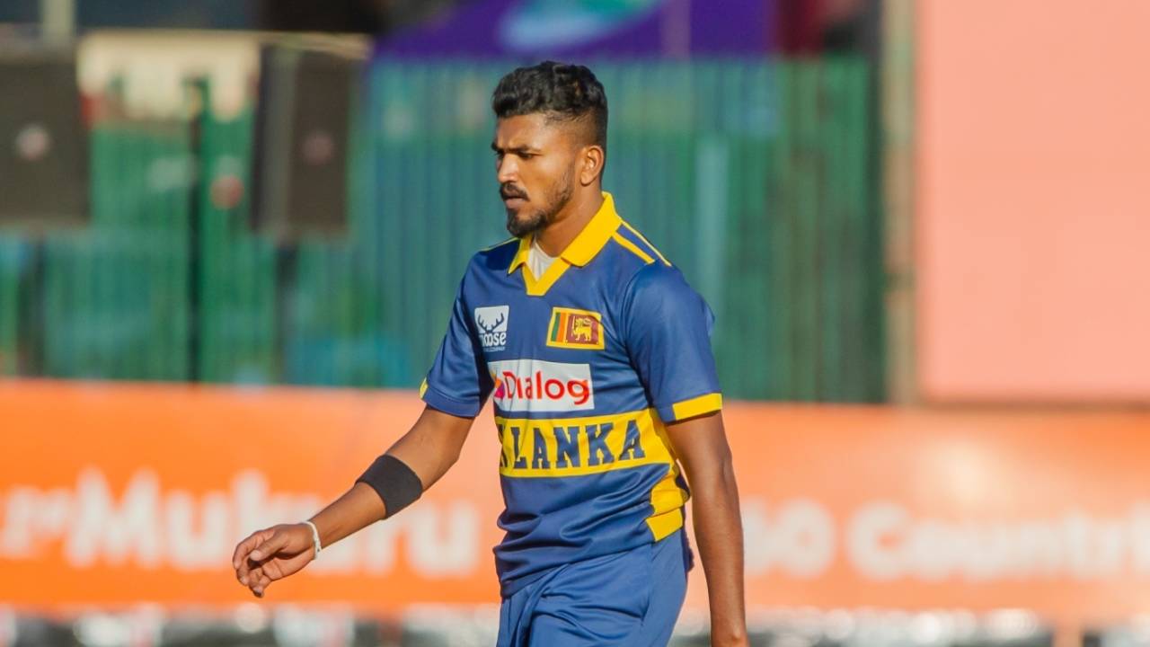 The players leave the field after Sri Lanka's thrilling win, Zimbabwe vs Sri Lanka, 1st ODI, Harare, August 29, 2025