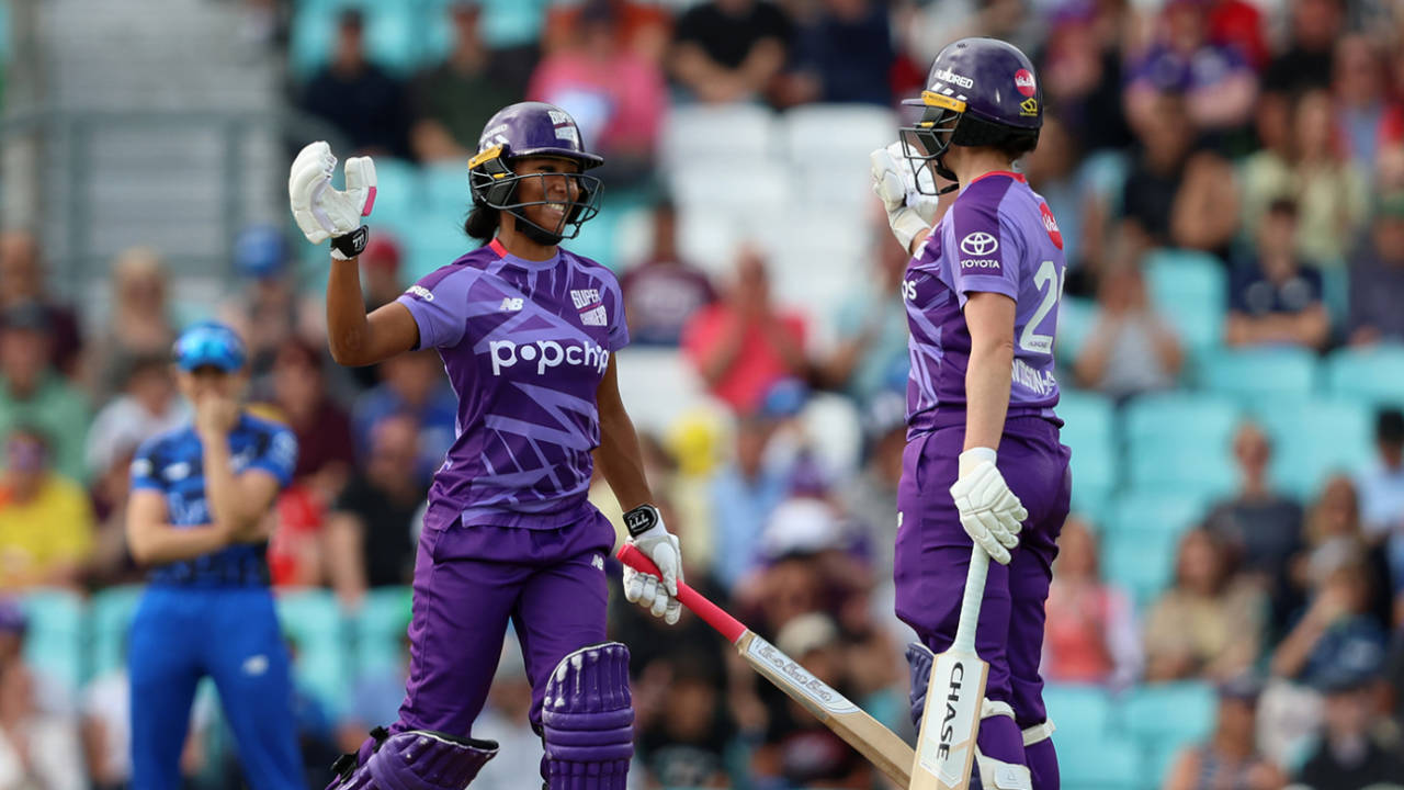Davina Perrin dominated a 105-run opening stand, Northern Superchargers vs London Spirit, The Oval, The Hundred Women's Competition Eliminator, August 30, 2025