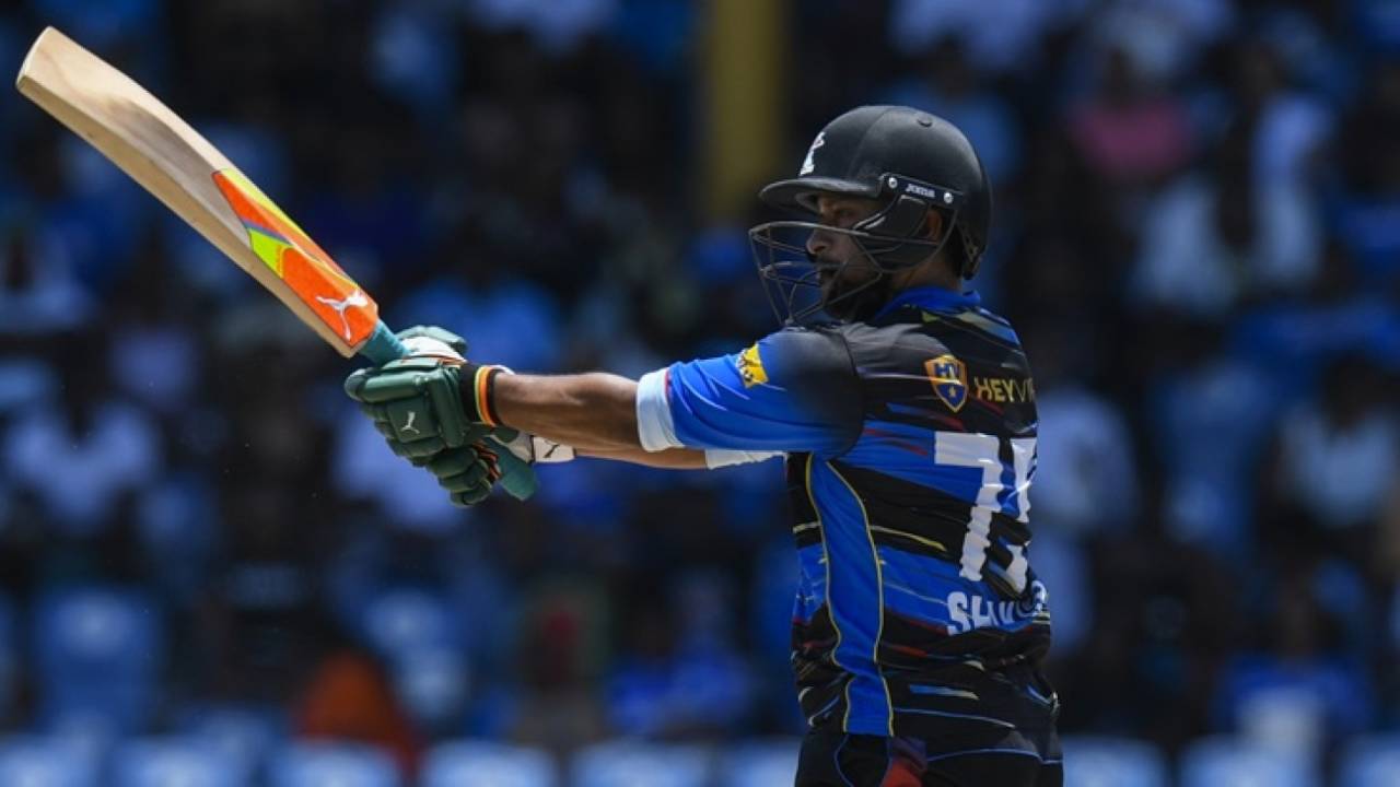Shakib Al Hasan scored 61 off 26 balls, St Lucia Kings vs Antigua and Barbuda Falcons, CPL 2025, Gros Islet, August 31, 2025