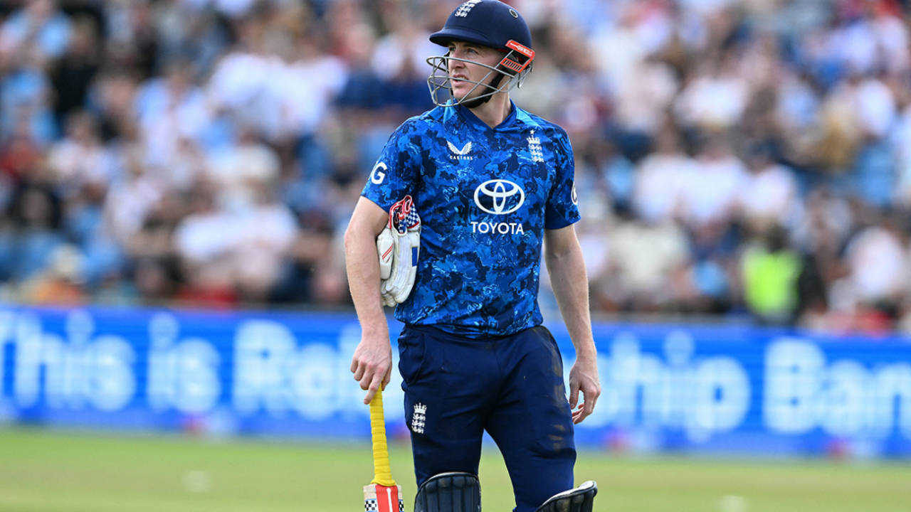 Harry Brook was run out looking for two, England vs South Africa, 1st ODI, Headingley, September 2, 2025