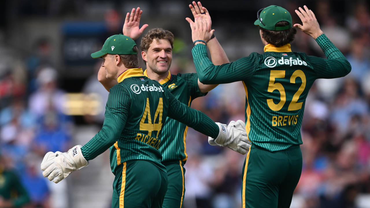 Wiaan Mulder removed Jamie Smith, England vs South Africa, 1st ODI, Headingley, September 2, 2025