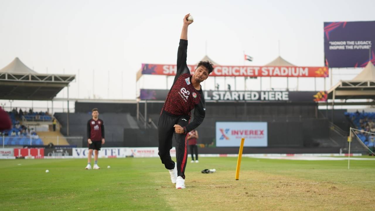 AM Ghazanfar was set to make his T20I debut, Afghanistan vs Pakistan, UAE T20I tri-series, Sharjah, September 2, 2025