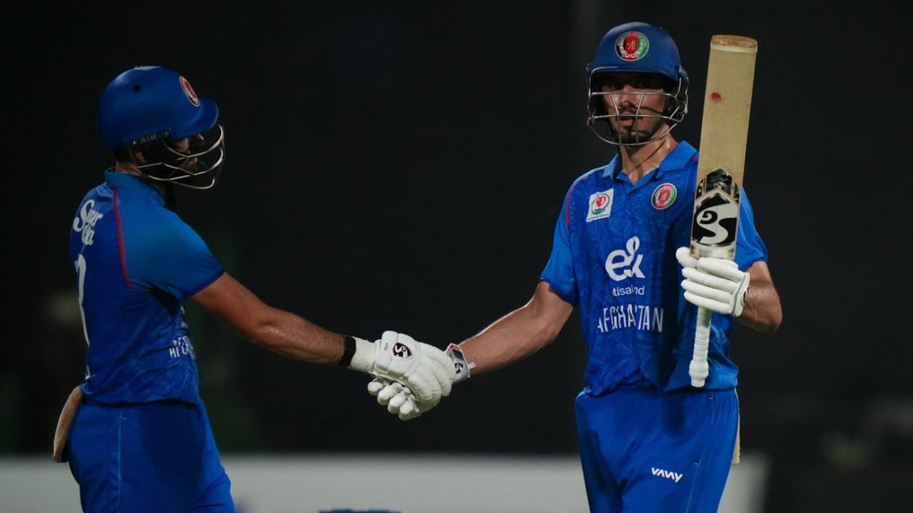 Sediqullah Atal scored fifty in successive matches, Afghanistan vs Pakistan, UAE T20I tri-series, Sharjah, September 2, 2025