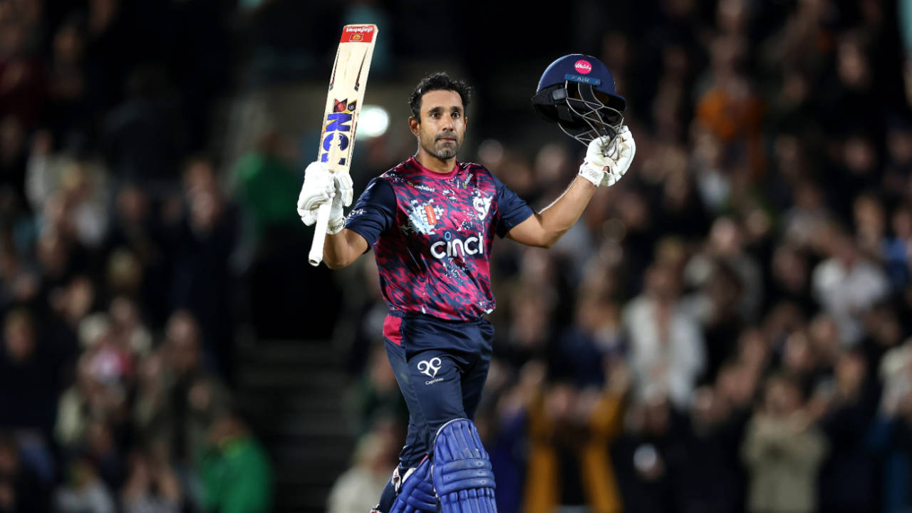 Ravi Bopara powered Northants with 105 not out from 46 balls, Surrey vs Northamptonshire, Vitality Blast, quarter-final, The Oval, September 3, 2025