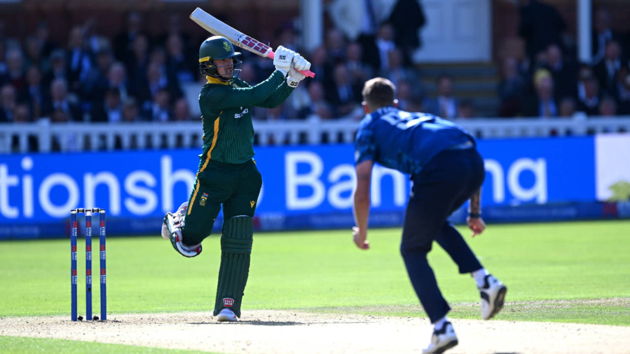 Matthew Breetzke goes on the attack as South Africa pile on the runs, England vs South Africa, 2nd ODI, Lord's, September 4, 2025