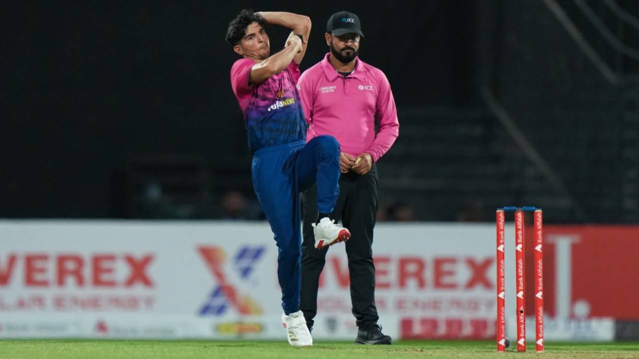 Muhammad Rohid dismissed Salman Agha and went at under a run a ball, UAE vs Pakistan, UAE T20I tri-series, Sharjah, September 4, 2025
