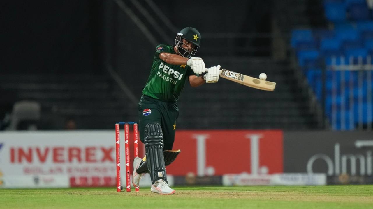 Fakhar Zaman scored 77 not out off 44 balls, UAE vs Pakistan, Sharjah, UAE T20I tri-series, September 4, 2025