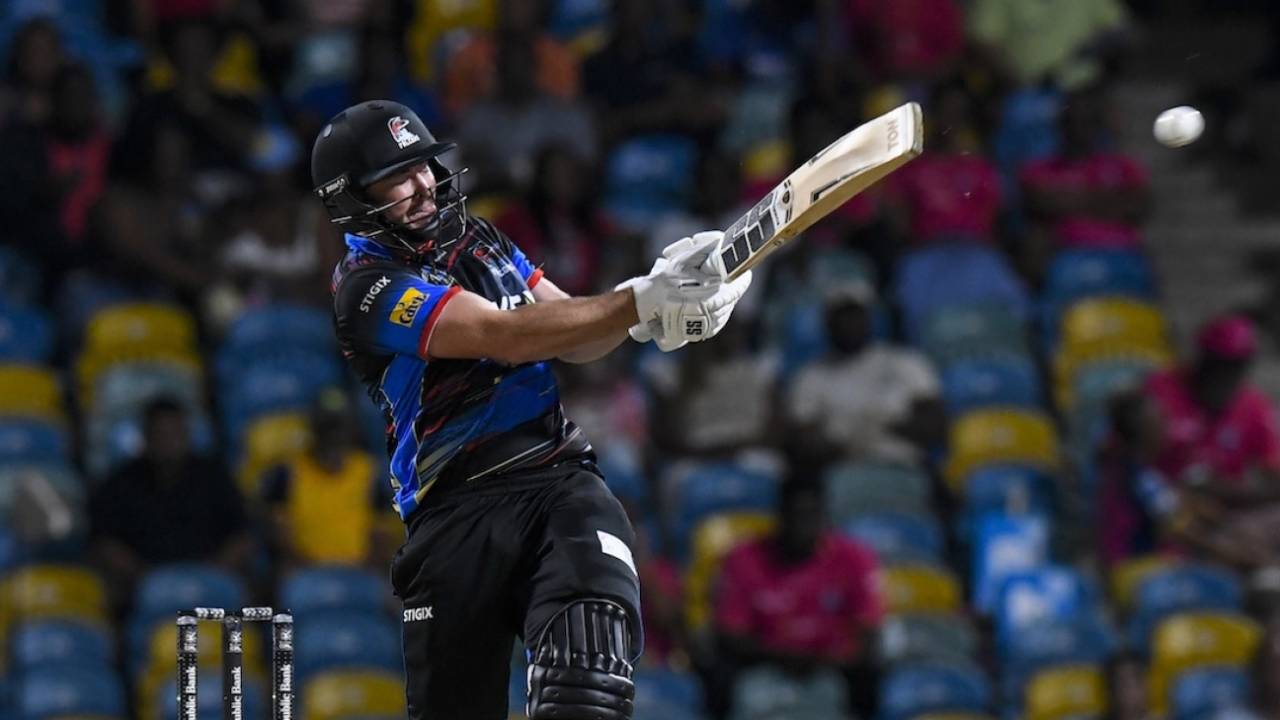 Andries Gous saw his side over the line, Barbados Royals vs Antigua and Barbuda Falcons, CPL 2025, Bridgetown, September 5, 2025