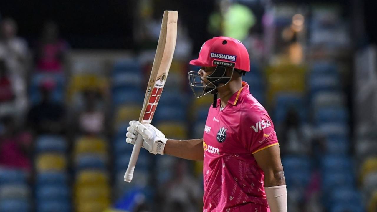 Brandon King stayed unbeaten on 98, Barbados Royals vs Antigua and Barbuda Falcons, CPL 2025, Bridgetown, September 5, 2025