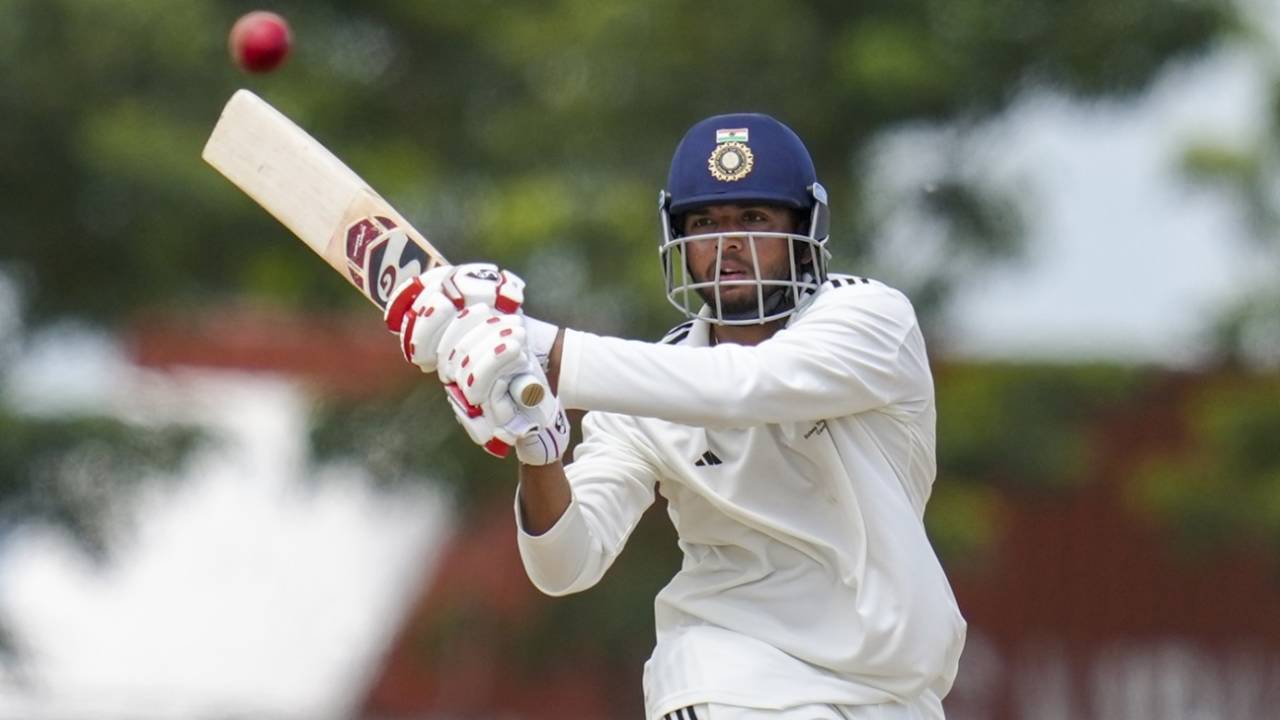 Harsh Dubey pulls one away, Central Zone vs West Zone, Duleep Trophy semi-final, 3rd day, Bengaluru, September 6, 2025