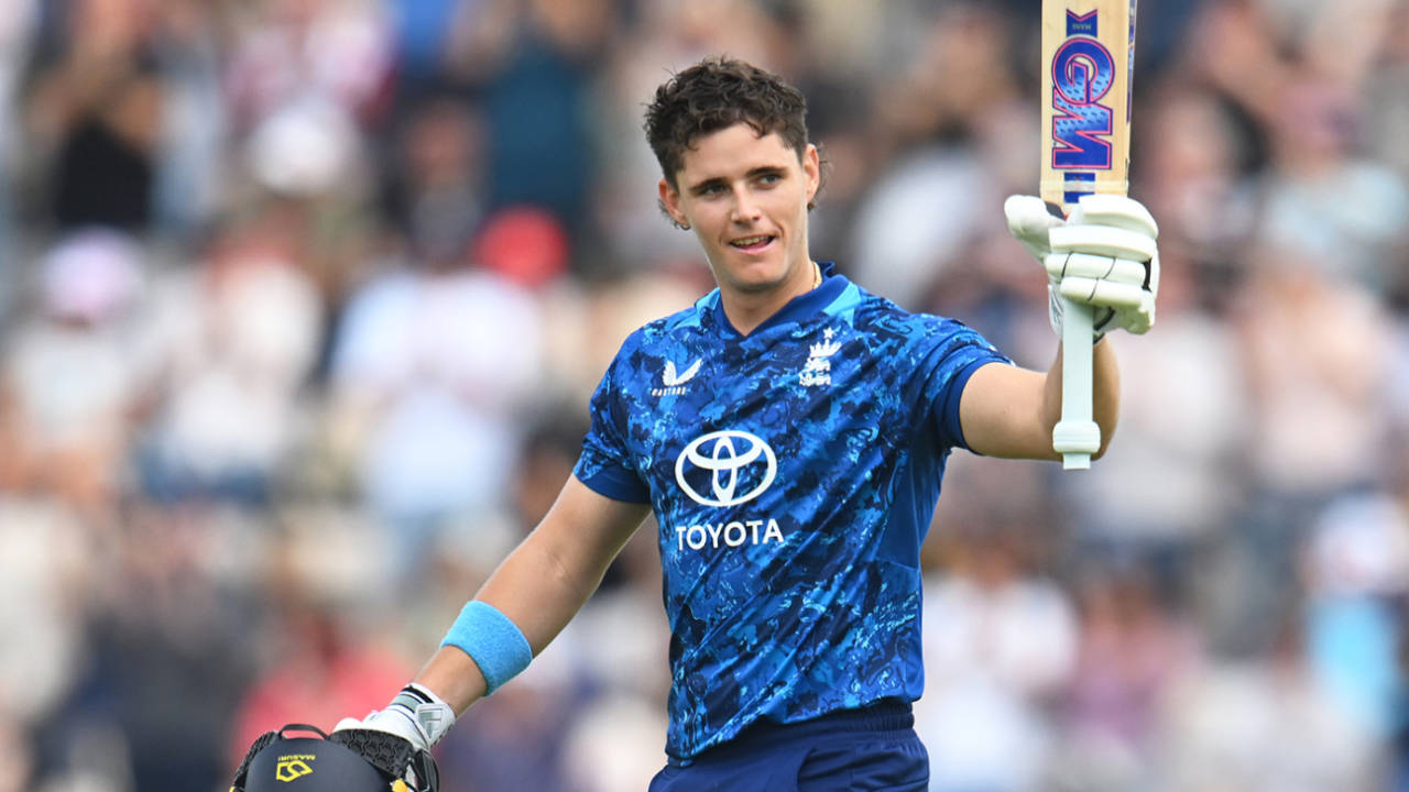 Jacob Bethell scored the first hundred of his professional career, England vs South Africa, 3rd ODI, Southampton, September 7, 2025