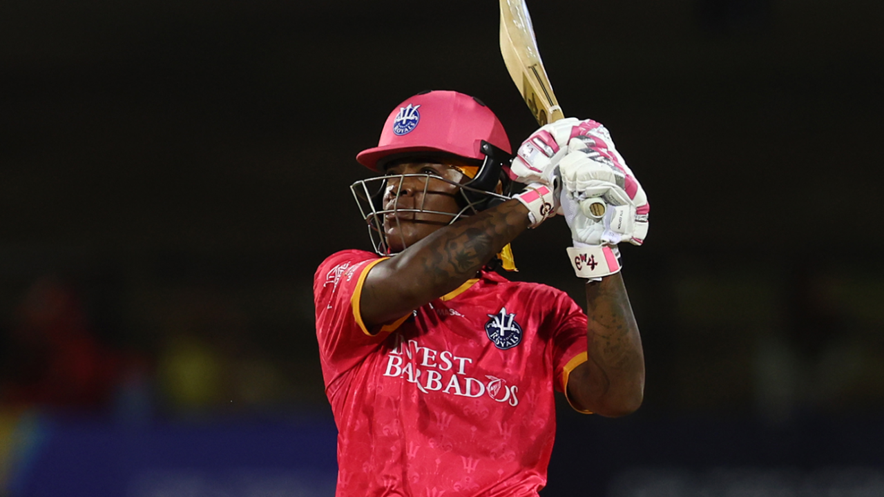 Chinelle Henry launched four sixes, Guyana Amazon Warriors vs Barbados Royals, WCPL, Providence, September 7, 2025