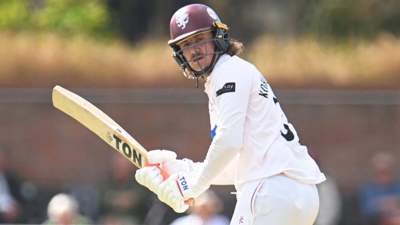 Tom Kohler-Cadmore led the way with 76, Somerset vs Yorkshire, County Championship, Division One, Taunton, September 8, 2025