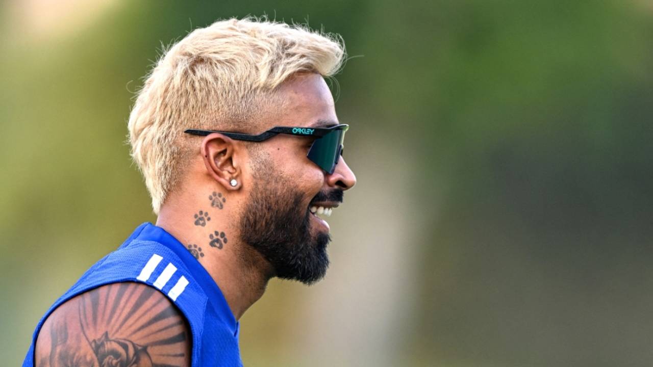 Hardik Pandya sports a new hairdo ahead of the Asia Cup, Dubai, September 8, 2025