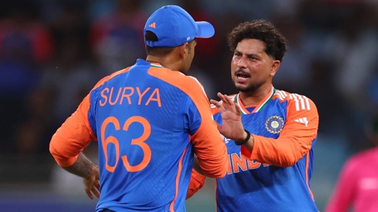 Kuldeep Yadav finished with four wickets, UAE vs India, Men's T20 Asia Cup, Dubai, September 10, 2025