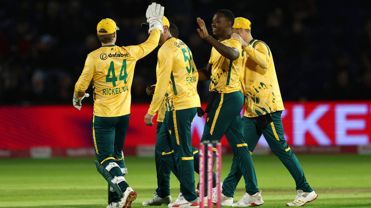 Kagiso Rabada struck first-ball, England vs South Africa, 1st Men's T20I, Cardiff, September 10, 2025