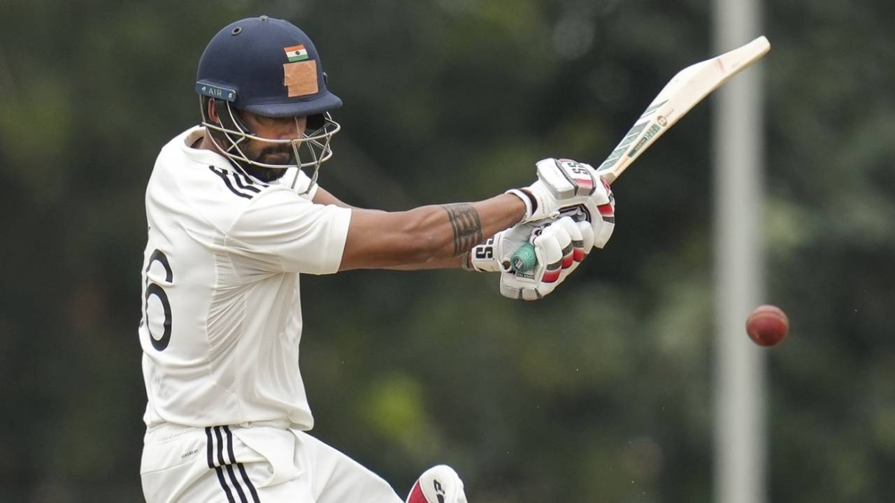 Deepak Chahar cracks a cut, South Zone vs Central Zone, Duleep Trophy final, 2nd day, CEG Ground, September 13, 2025