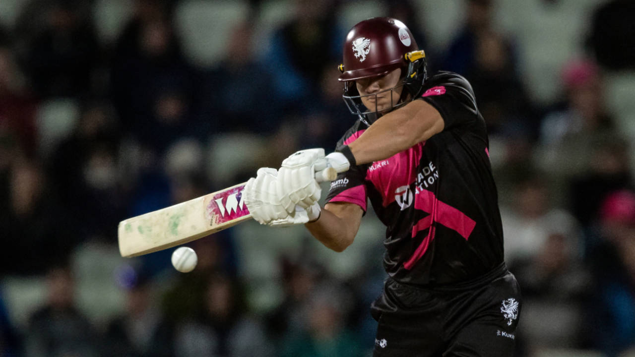Will Smeed lines up a pull, Hampshire vs Somerset, Men's T20 Blast final, Edgbaston, September 13, 2025