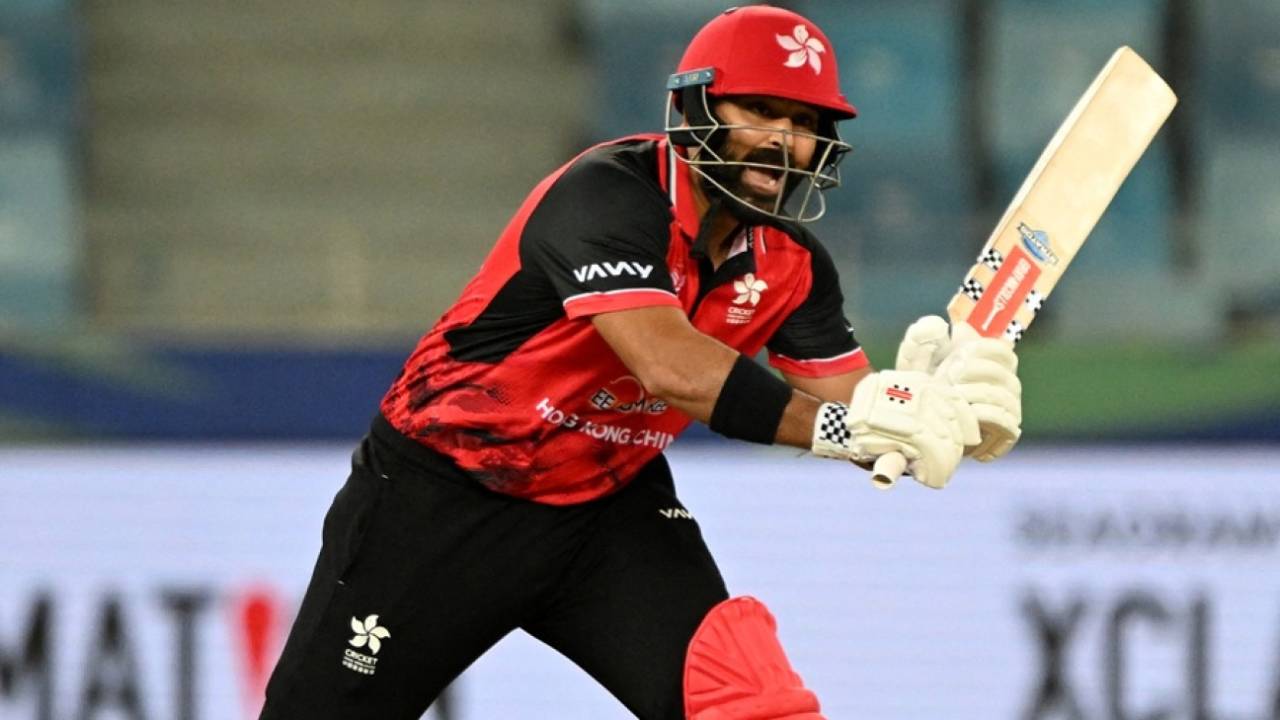 Anshy Rath made a streaky but brisk start Sri Lanka vs Hong Kong, Men's T20 Asia Cup, Dubai, September 15, 2025