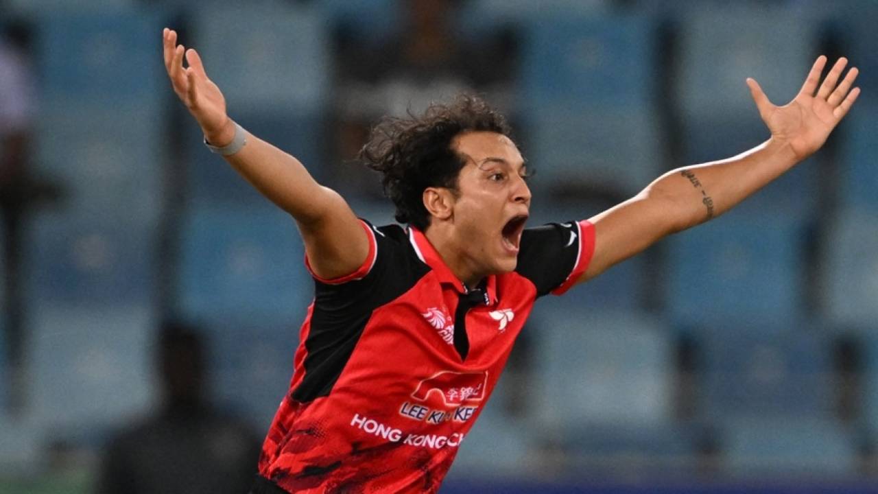 A short ball from Ayush Shukla accounted for Kusal Mendis, Sri Lanka vs Hong Kong, Men's T20 Asia Cup, Dubai, September 15, 2025