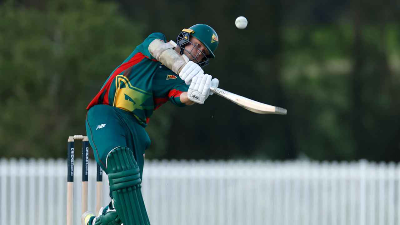 Matt Kuhnemann made the first half-century of his career, New South Wales vs Tasmania, One-Day Cup, Cricket Central, September 16, 2025