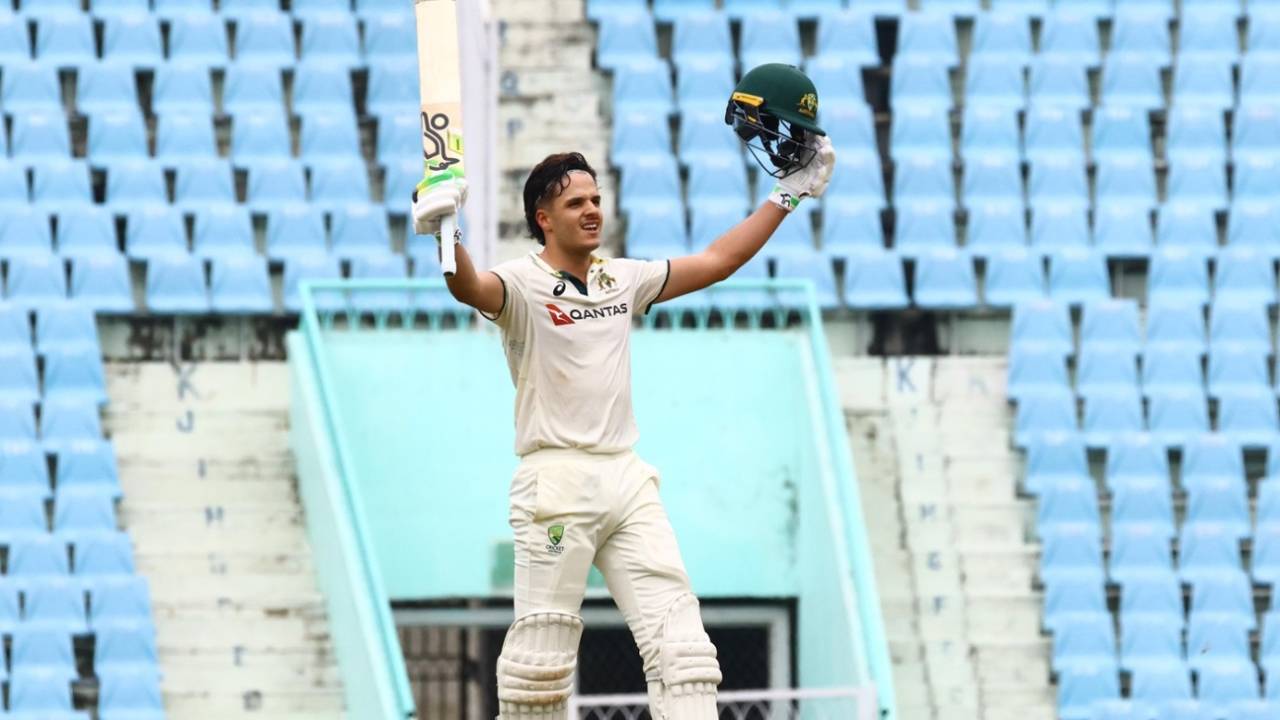 Sam Konstas raced from 50 to 100 in just 36 balls, India A vs Australia A, 1st unofficial Test, Lucknow, Day 1, September 16, 2025