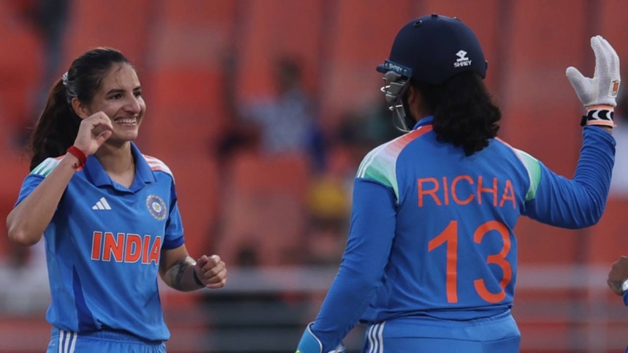 Renuka Singh removed Georgia Voll early, India vs Australia, 2nd women's ODI, New Chandigarh, September 17, 2025