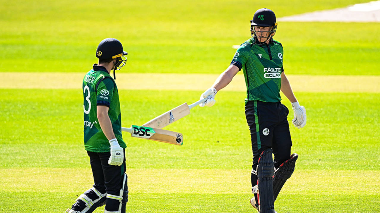 Lorcan Tucker and Harry Tector led Ireland's recovery, Ireland vs England, 1st Men's T20 International, Malahide, Dublin, September 17, 2025