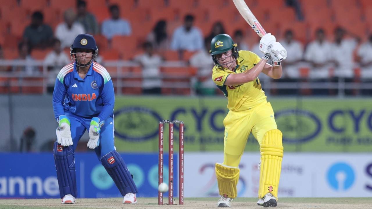 Annabel Sutherland kept throwing punches, India vs Australia, 2nd women's ODI, New Chandigarh, September 17, 2025