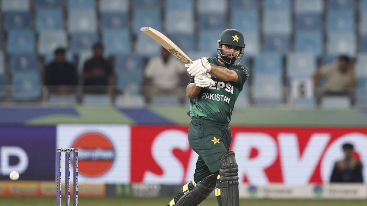 Fakhar Zaman was the aggressor in the powerplay, UAE vs Pakistan, Men's T20 Asia Cup, Dubai, September 17, 2025