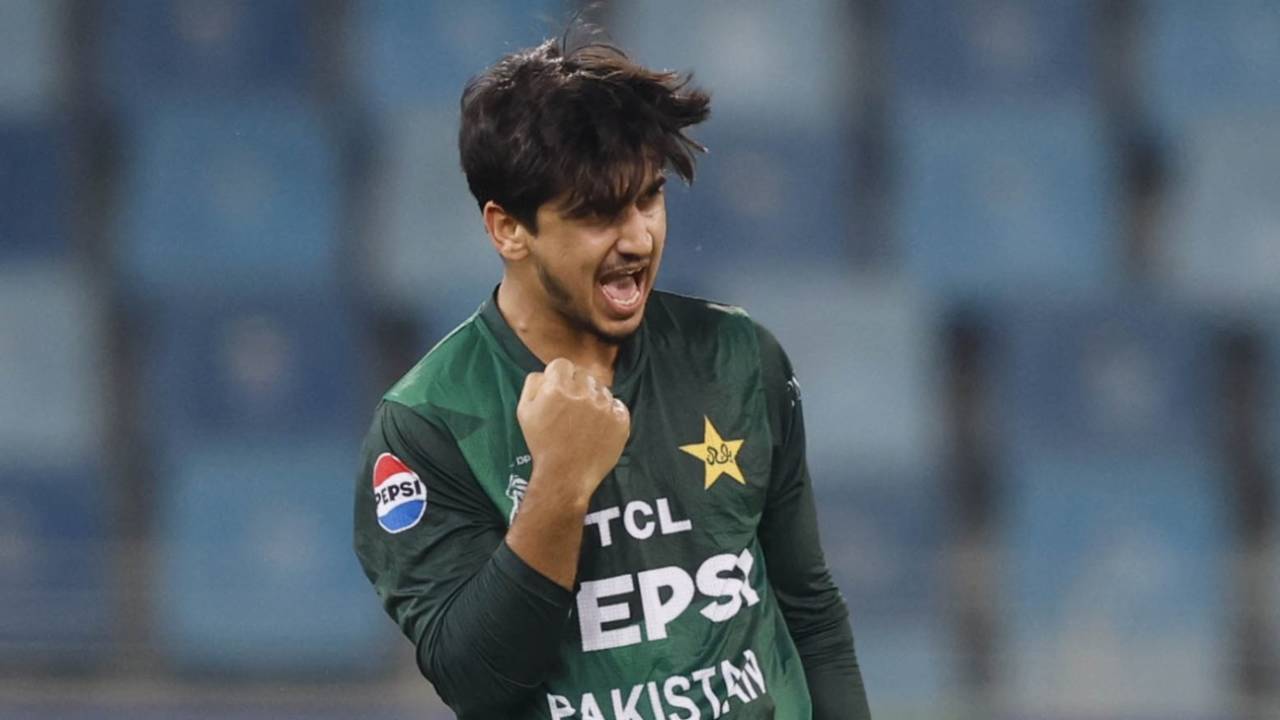 Saim Ayub continued to impress with the ball, UAE vs Pakistan, Men's T20 Asia Cup, Dubai, September 17, 2025