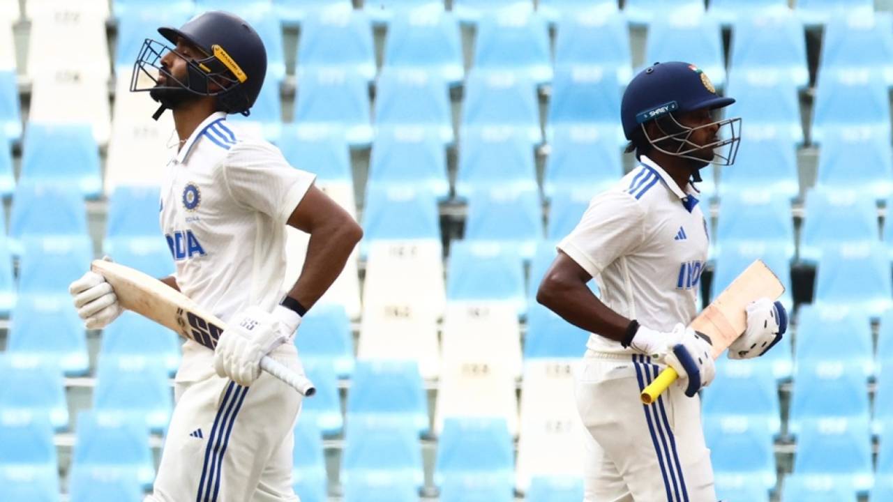 B Sai Sudharsan and Devdutt Padikkal added 76 together, India A vs Australia A, 1st unofficial Test, Lucknow, 3rd day, September 18, 2025