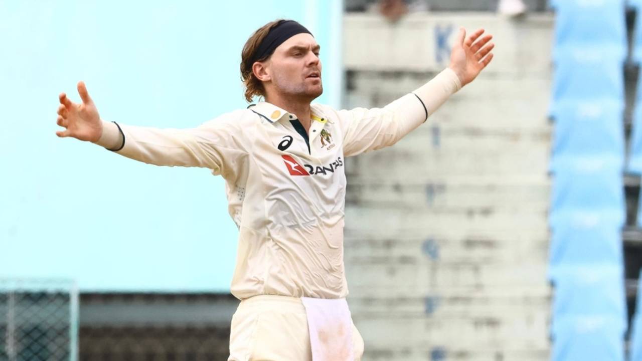 Corey Rocchiccioli dismissed Shreyas Iyer cheaply, India A vs Australia A, 1st unofficial Test, Lucknow, 3rd day, September 18, 2025