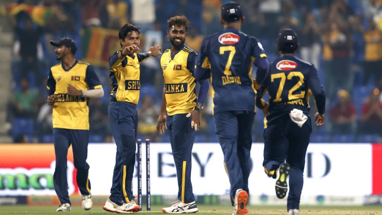 Nuwan Thushara got three wickets in his first three overs, Afghanistan vs Sri Lanka, Men's T20 Asia Cup, Abu Dhabi, September 18, 2025
