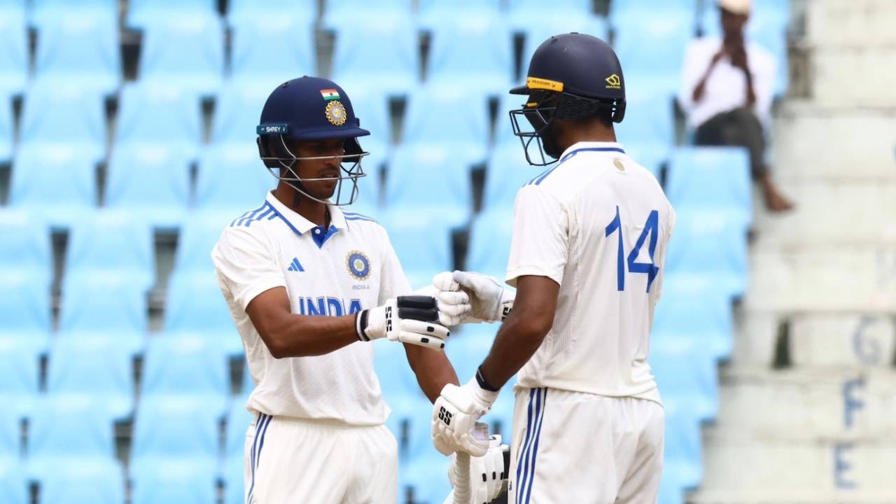 Tanush Kotian and Devdutt Padikkal shared a brief partnership, India A vs Australia A, 1st unofficial Test, 4th day, Lucknow, September 19, 2025