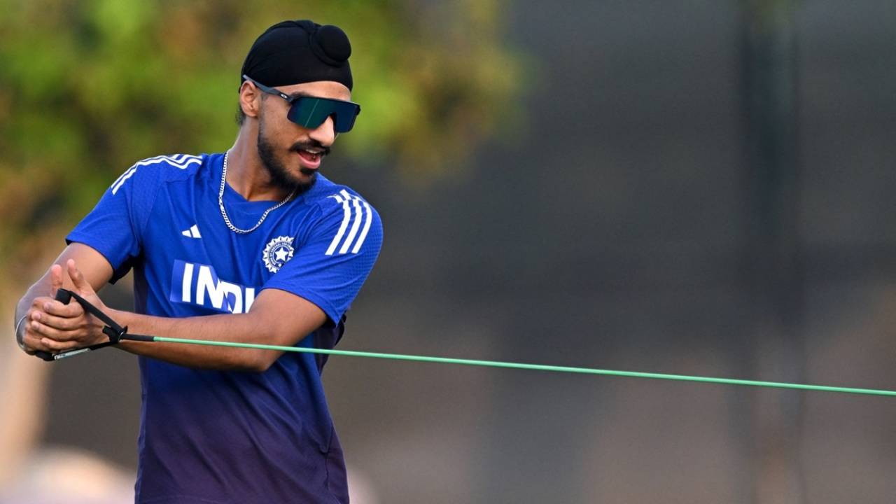 Arshdeep Singh trains, Abu Dhabi, September 18, 2025