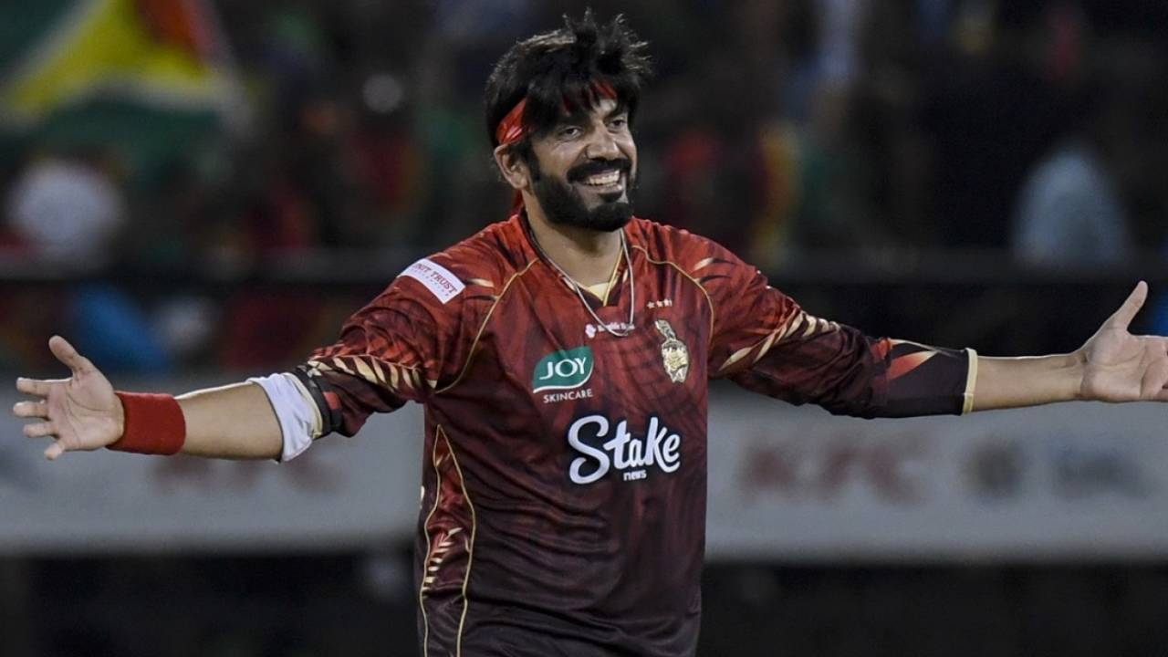 Usman Tariq got four wickets, St Lucia Kings vs Trinbago Knight Riders, CPL 2025, Qualifier 2, Providence, September 19, 2025