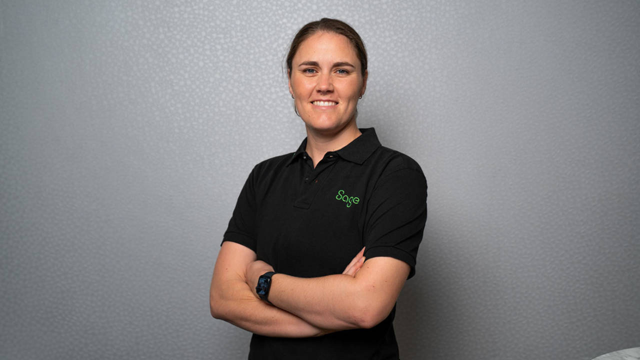 Nat Sciver-Brunt launches the Sage Small Business XI competition, London, August 28, 2025