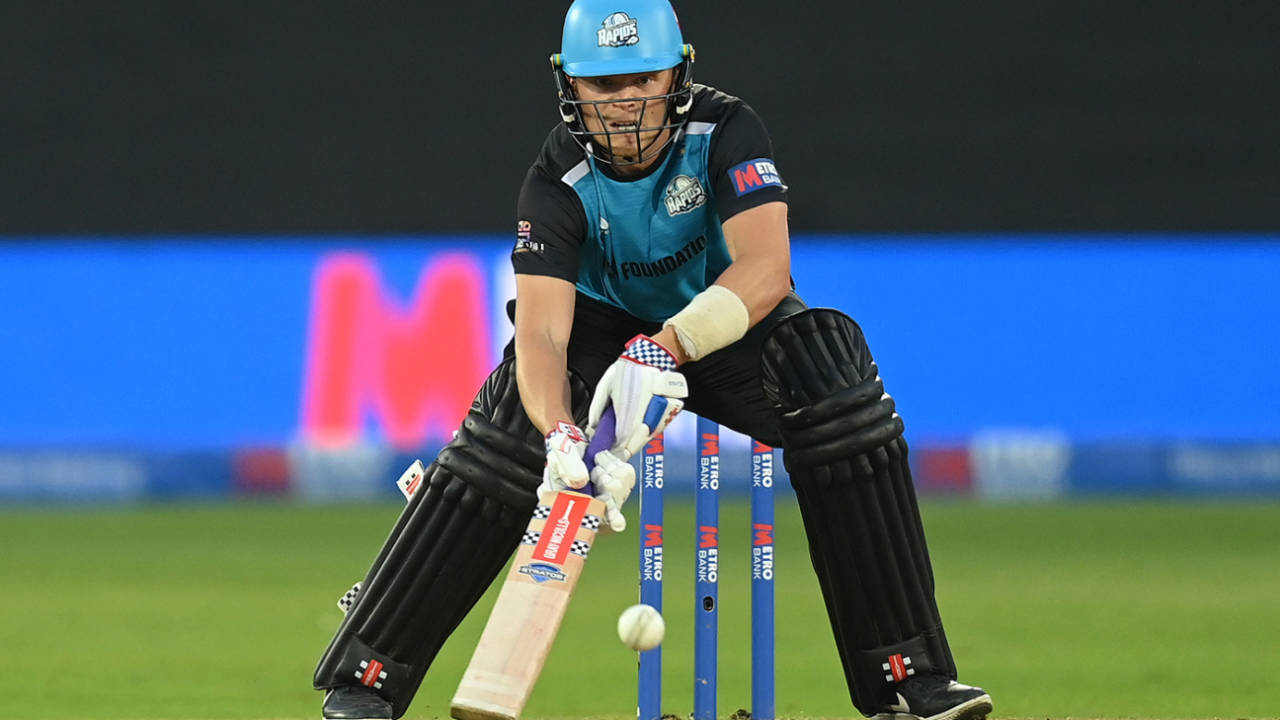 Ethan Brookes' 57 off 34 balls was crucial in the chase, Metro Bank One-Day Cup final, Trent Bridge, September 20, 2025