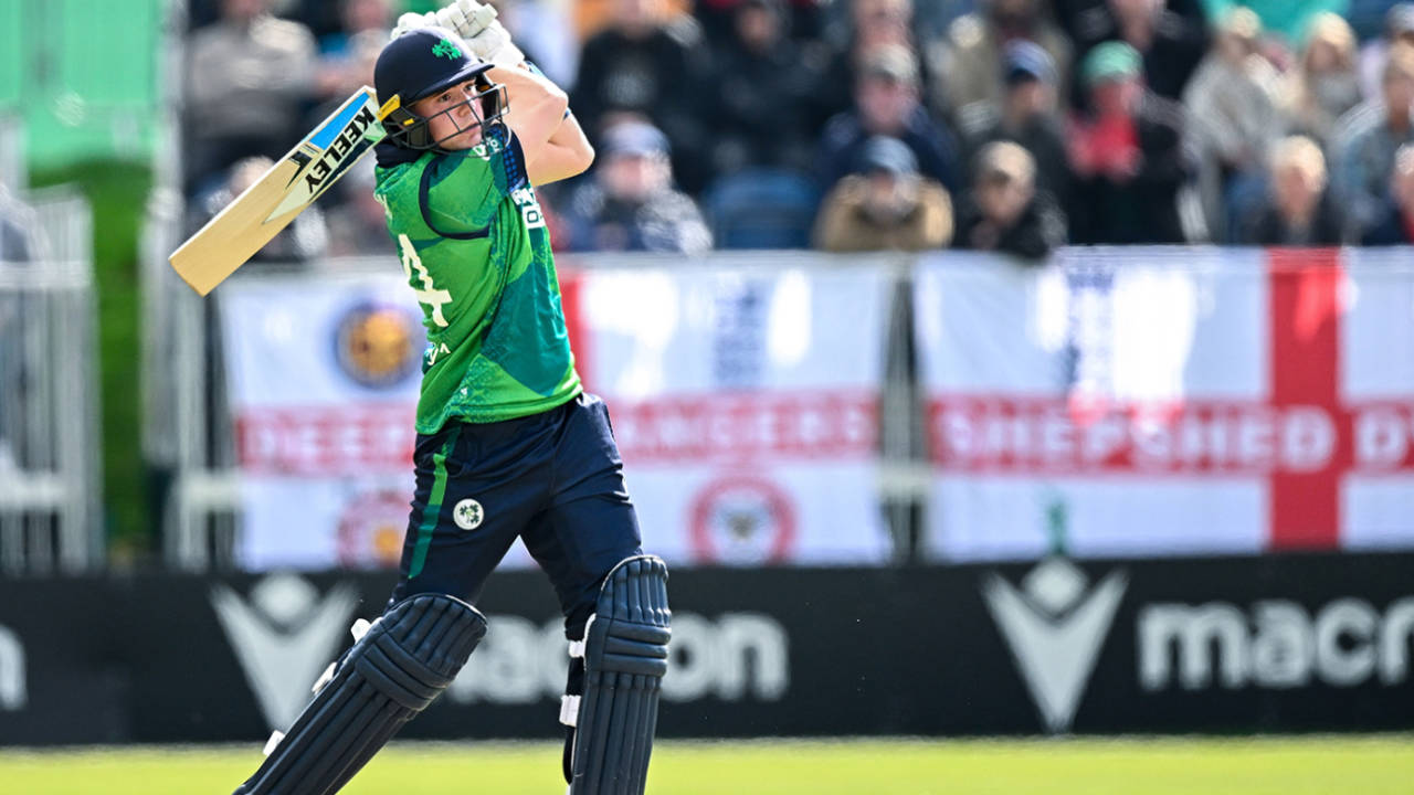 Gareth Delany kept Ireland afloat with 48 not out, Ireland vs England, 3rd T20I, Malahide, September 21, 2025