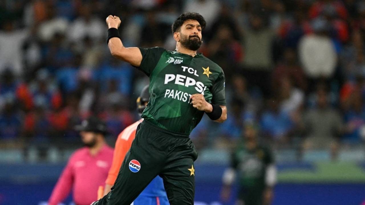 Haris Rauf picked up two wickets against India, India vs Pakistan, Super Fours, Asia Cup, Dubai, September 21, 2025