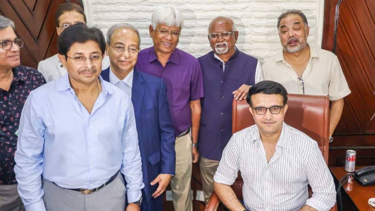 Sourav Ganguly took over as president at Cricket Association of Bengal (CAB) from his brother Snehasish Ganguly, September 22, 2025