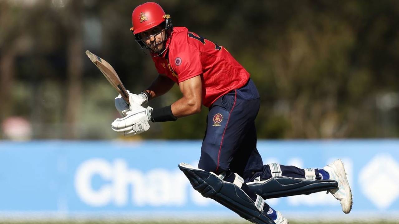 Jason Sangha has been named stand-in captain of South Australia's One-Day team