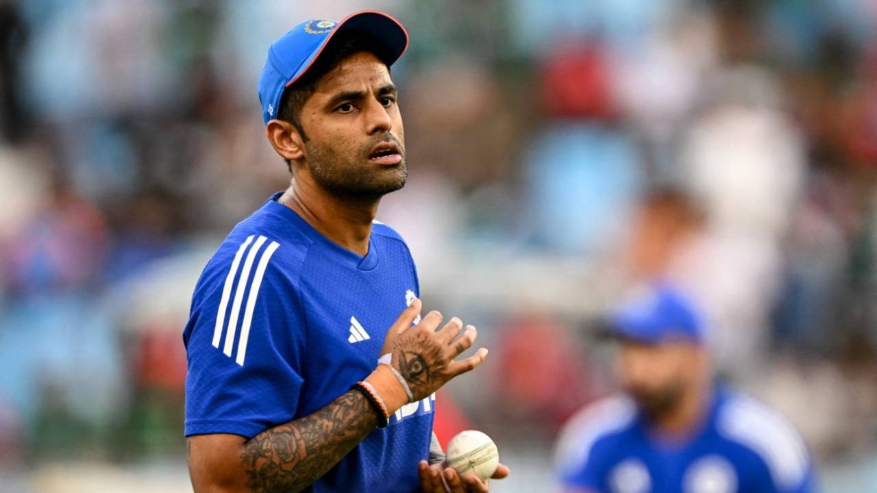 Suryakumar Yadav looks on ahead of the Super Fours fixture against Bangladesh, India vs Bangladesh, Super Fours, Asia Cup, Dubai, September 24, 2025