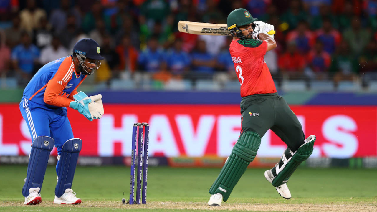 Saif Hassan was the only Bangladesh batter to face more than 20 balls, India vs Bangladesh, Super Fours, Asia Cup, Dubai, September 24, 2025