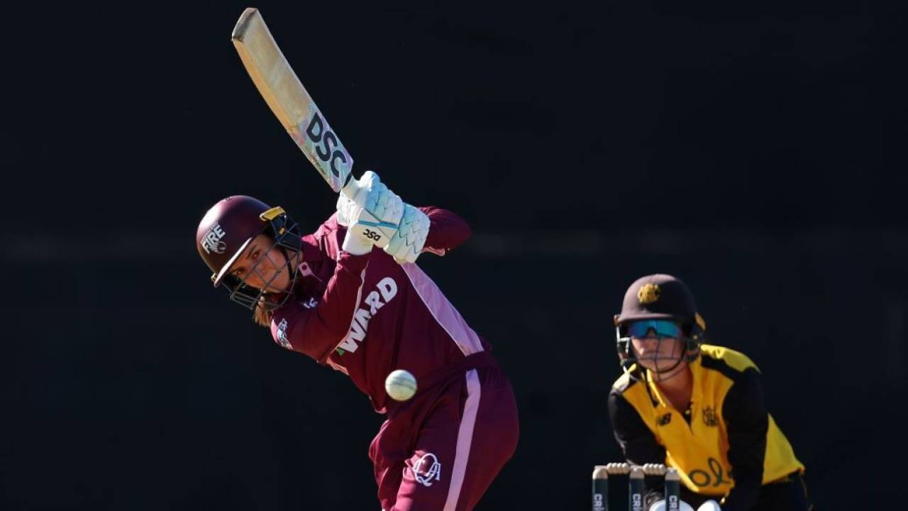Charli Knott scored a half-century, Western Australia vs Queensland, Women's National Cricket League, Perth, September 24, 2025