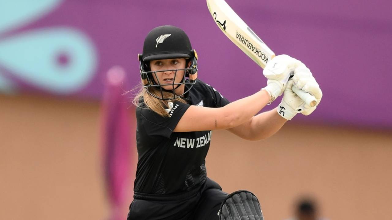 Isabella Gaze's unbeaten 101 lifted New Zealand to 273, India A vs New Zealand, ICC Women's World Cup warm-up, Bengaluru, September 25, 2025 