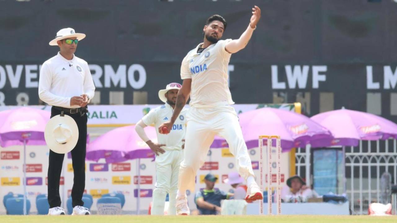 Gurnoor Brar got a three-for in the second innings, India A vs Australia A, 2nd unofficial Test, 3rd day, Lucknow, September 25, 2025