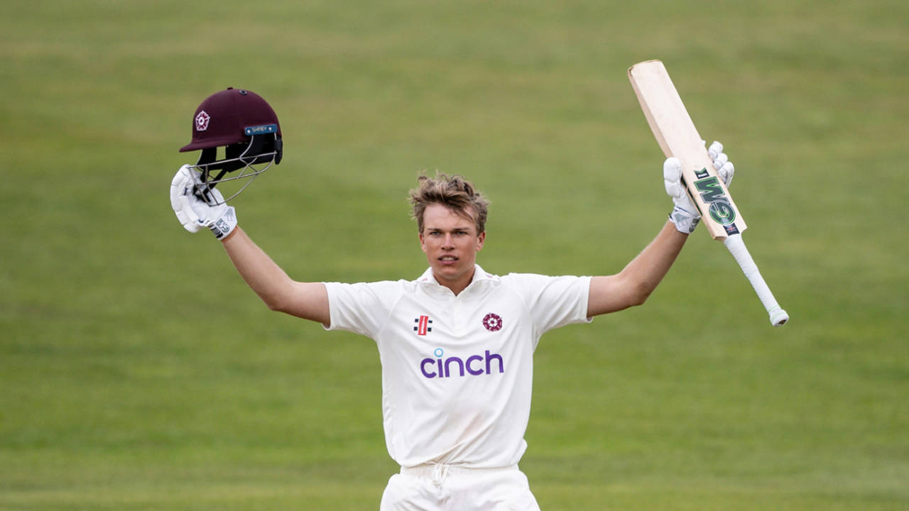 Stuart van der Merwe made a century on first-class debut, Northamptonshire vs Leicestershire, County Championship, Wantage Road, September 27, 2025