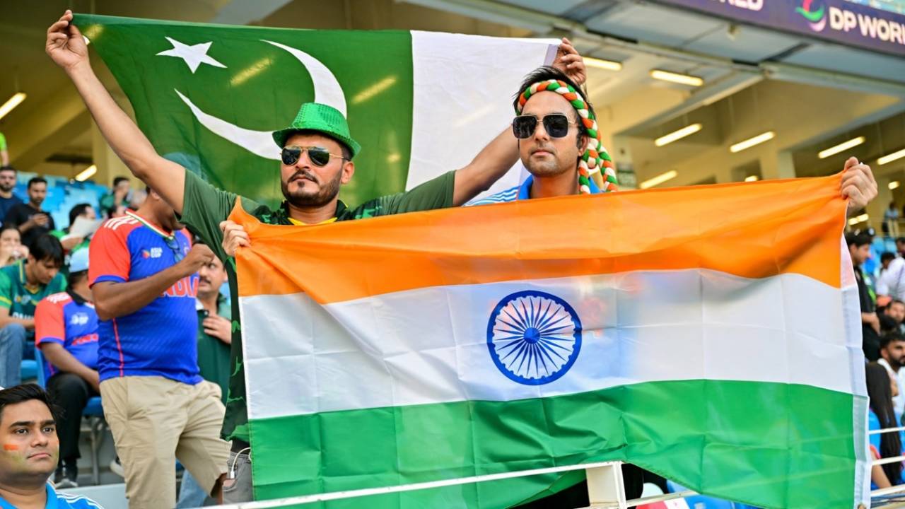 Fans in full spirit ahead of the final, India vs Pakistan, Men's T20 Asia Cup final, Dubai, September 28, 2025